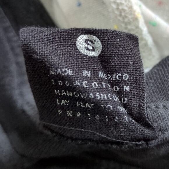 Pink Floyd Crop Top Shirt Womens S Black Cropped Retro Dark Side of the Moon - Picture 6 of 8